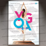 Download Yoga Event Flyer - PSD Template