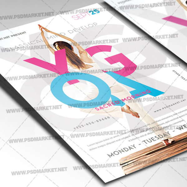 Download Yoga Event Flyer - PSD Template-2