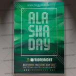 Download Alaska Day Event Flyer - PSD Template