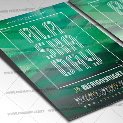 Download Alaska Day Event Flyer - PSD Template-2