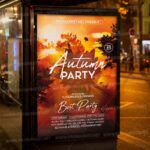 Download Autumn Party Event Flyer - PSD Template-3