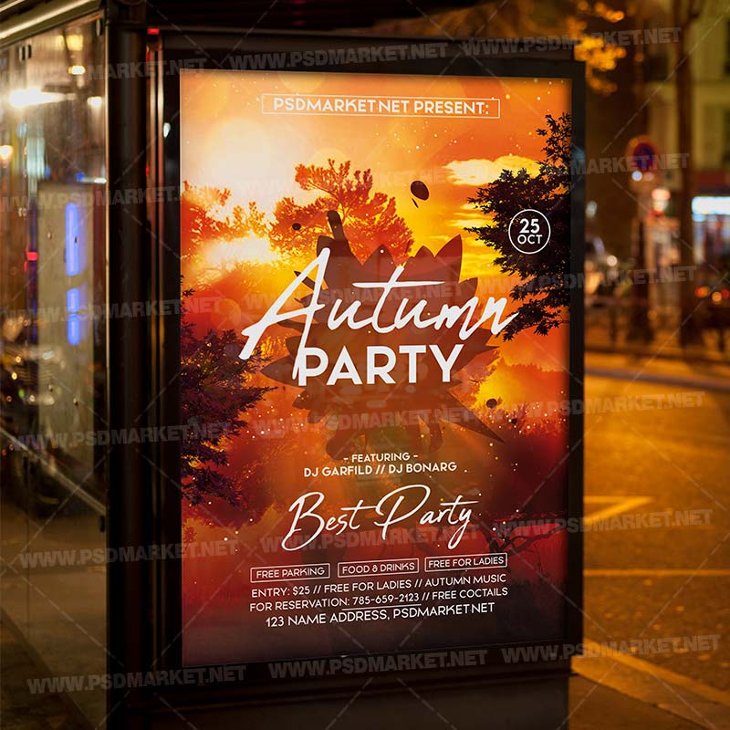 autumn_party_event_flyer_psd_psdmarket_3.jpg Download Autumn Party Event Flyer - PSD Template-3