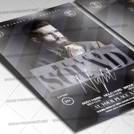Download Black Sound Flyer - PSD Template-2