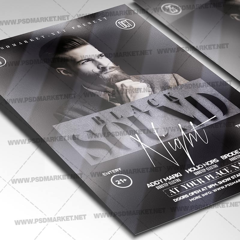black_sound_flyer_psd_psdmarket_2.jpg Download Black Sound Flyer - PSD Template-2