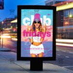 Download Club Fridays PSD Flyer Template Now