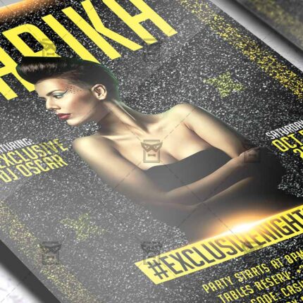 Download Dj Club Party PSD Flyer Template Now