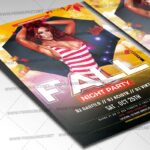 Download Fall Night Party Flyer - PSD Template-2