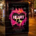 Download Heart Day Flyer - PSD Template-3