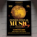 Download Music Day Flyer - PSD Template
