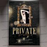 Download Private Party Flyer - PSD Template
