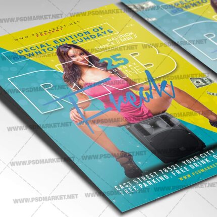 Download RNB Freak Flyer - PSD Template-2