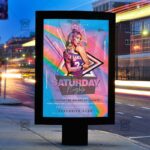 Download Saturday Nights PSD Flyer Template Now