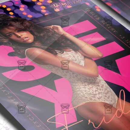 Download Sexy Fridays Affair PSD Flyer Template Now