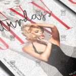 Download Sexy Saturdays PSD Flyer Template Now