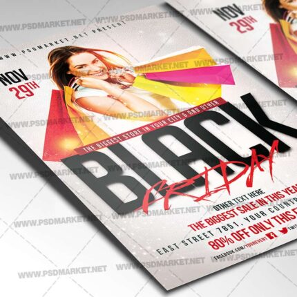 Download Black Friday Sale Event Flyer - PSD Template-2
