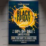 Download Black Sale Flyer - PSD Template