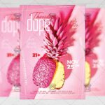 Download Dope Thursdays Flyer - Club A5 PSD Template
