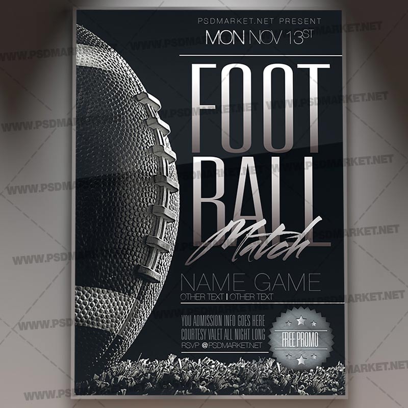 football_match_flyer_psd_psdmarket_1.jpg Download Football Match Flyer - PSD Template