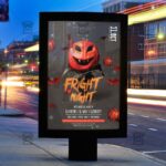 Download Fright Night PSD Flyer Template Now