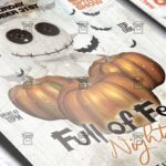 Full of Fear Night Flyer - Seasonal A5 Template - Image 2