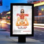 Download Fusion Friday Flyer - Club A5 PSD Template