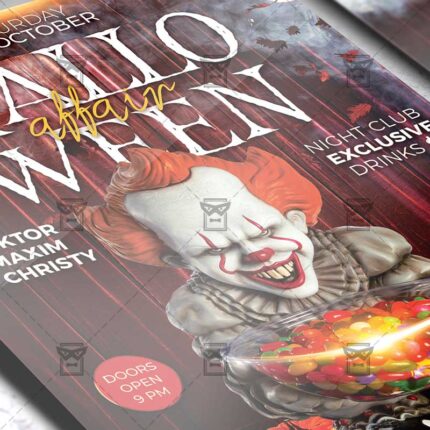 Halloween Affair - Flyer PSD Template