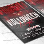 Download Halloween Night Party Flyer - PSD Template-2