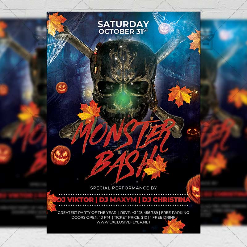 monster_bash-premium-flyer-template-1.jpg Download Monster Bash PSD Flyer Template Now