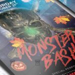 Download Monster Bash PSD Flyer Template Now
