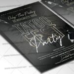 Download Tattoo Fest Party Flyer - PSD Template-2
