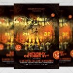 Trunk or Treat Flyer - Seasonal PSD Template