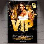 Download VIP Party Event Flyer - PSD Template