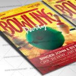 Download Bowling Party Flyer - PSD Template-2