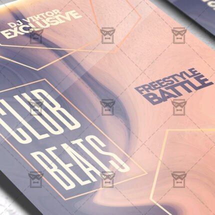 Club Beats Flyer - Club PSD Template