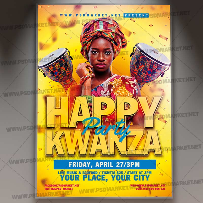 happy_kwanza_flyer_psd_psdmarket_1.jpg Download Happy Kwanza Flyer - PSD Template