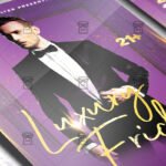 Luxury Friday Flyer - Club PSD Template