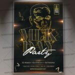 Download MLK Day Party - Flyer PSD Template