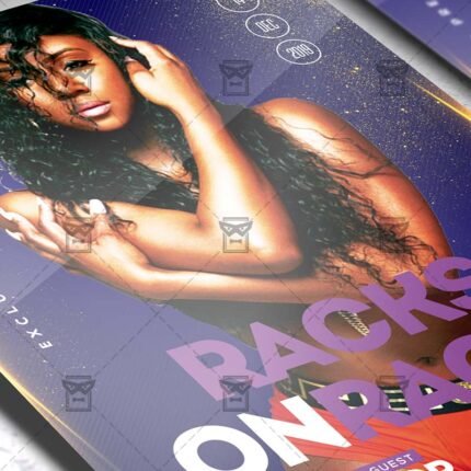 Racks on Racks Flyer - Club PSD Template