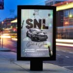 Saturday Night Live Flyer - Club PSD Template