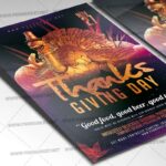 Download Thanksgiving Event Flyer - PSD Template-2