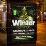 Download Winter Vibes Flyer - PSD Template-3