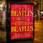 Download Beatles Event Party Flyer - PSD Template-3