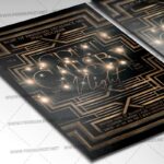 Download Great Gatsby Night Flyer - PSD Template-2