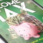 Income Tax Flyer - Business PSD Template