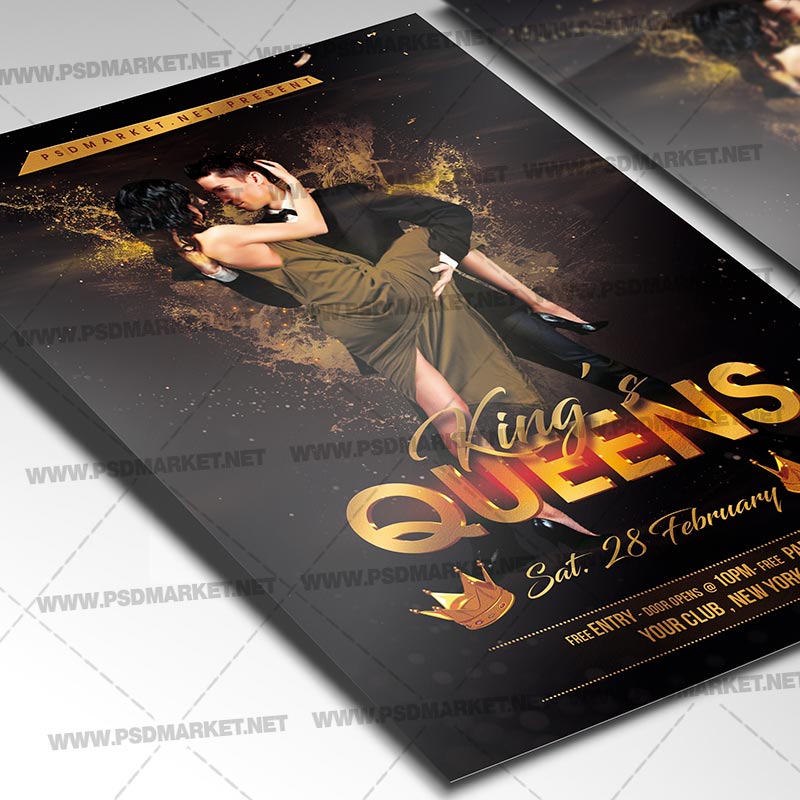 Night Of Kings Flyer PSD Template