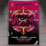 Download Kings Queens Night Flyer - PSD Template
