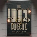 Download Kings Queens Party Flyer - PSD Template
