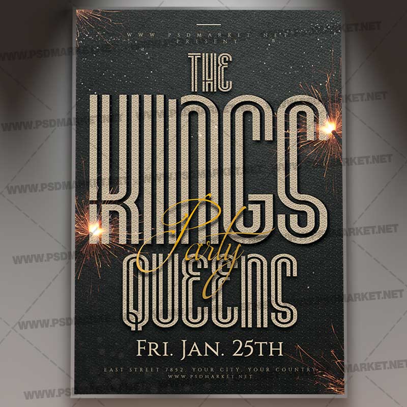 kings_queens_party_flyer_psd_psdmarket_1.jpg Download Kings Queens Party Flyer - PSD Template