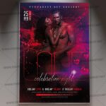 Download Love Celebration Night Flyer - PSD Template