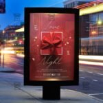 Love Day Party Flyer - Winter PSD Template